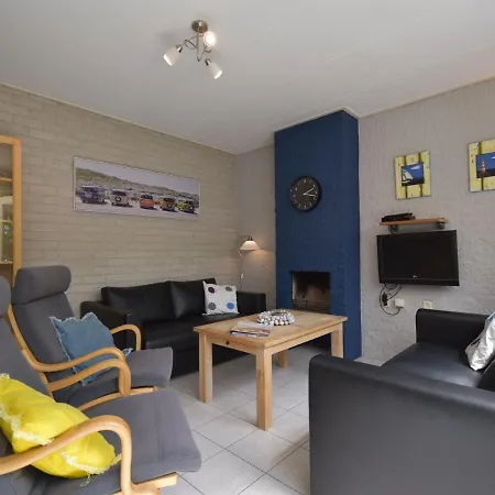 With Fireplace, In A With Swimming Pool Near The North Sea * Sint Maartensvlotbrug