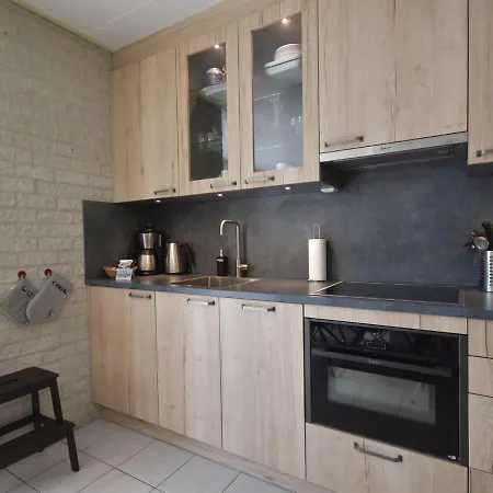 Vakantiehuis With Fireplace, In A With Swimming Pool Near The North Sea